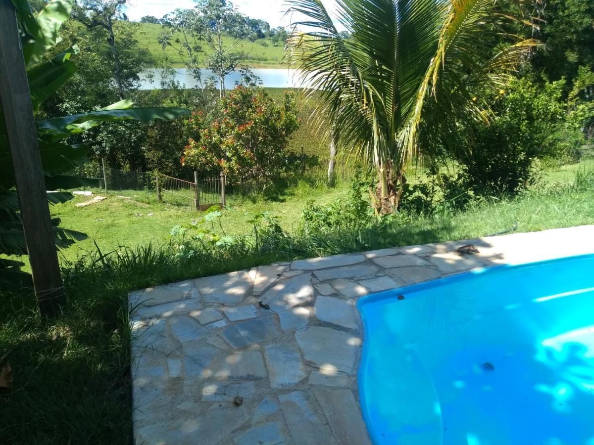 Casa Com Piscina Fundo Pra Represa E Ar Condicionado Casinhabrancadevaranda Ijaci Ngoại thất bức ảnh
