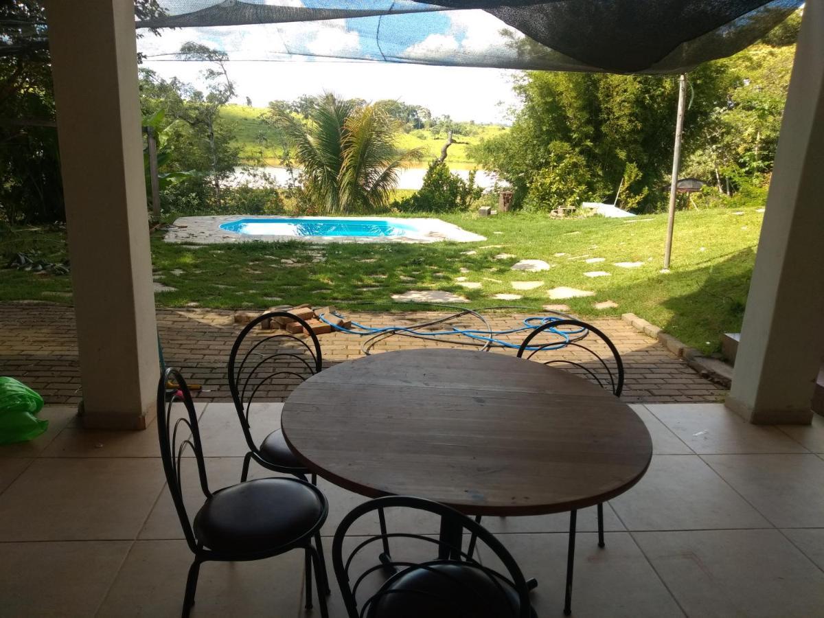 Casa Com Piscina Fundo Pra Represa E Ar Condicionado Casinhabrancadevaranda Ijaci Ngoại thất bức ảnh