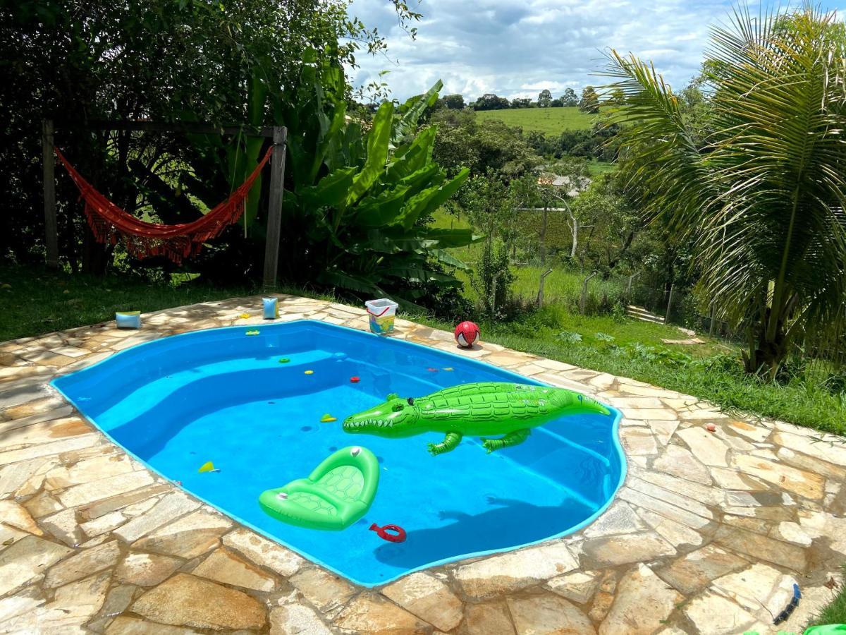 Casa Com Piscina Fundo Pra Represa E Ar Condicionado Casinhabrancadevaranda Ijaci Ngoại thất bức ảnh