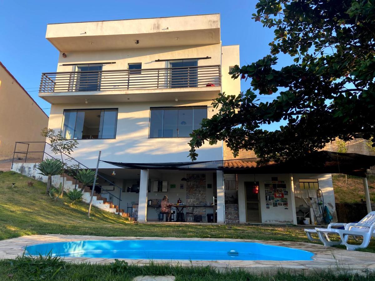 Casa Com Piscina Fundo Pra Represa E Ar Condicionado Casinhabrancadevaranda Ijaci Ngoại thất bức ảnh